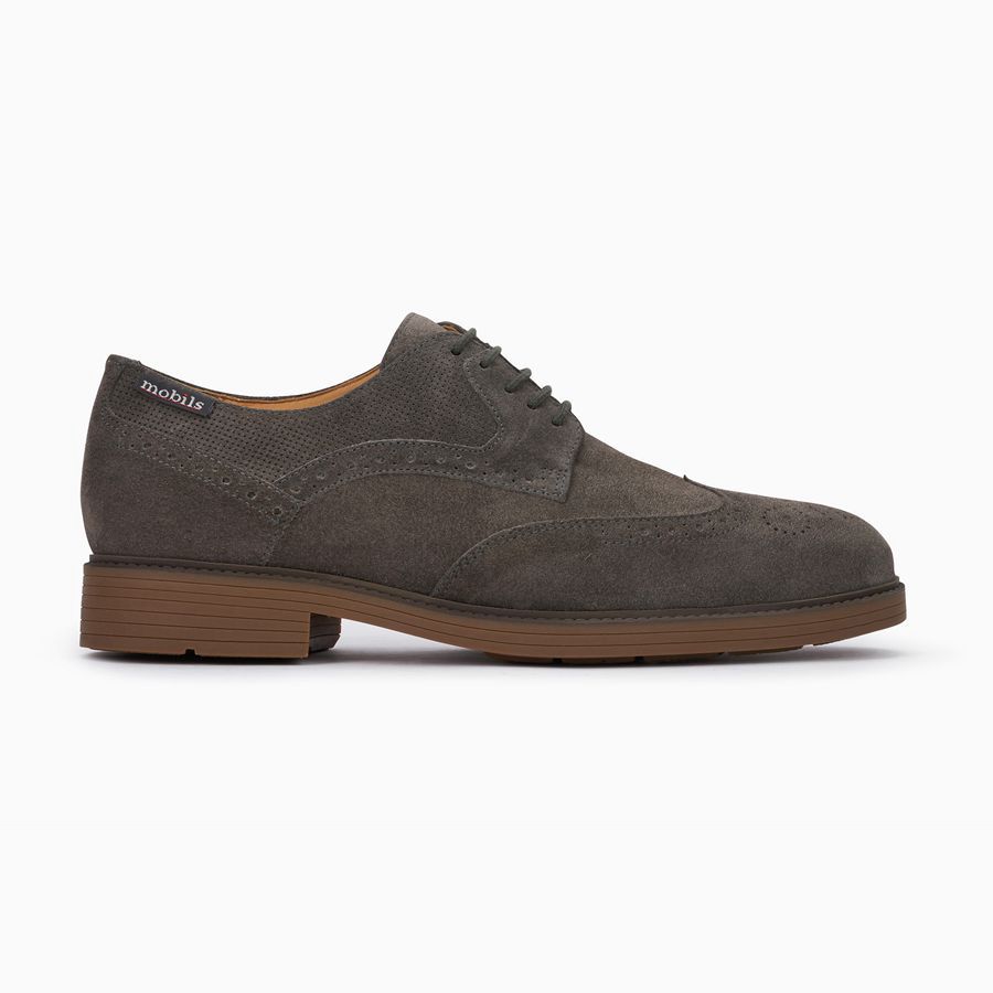 Mobils FERNAND Suede Sko 1679830-BK - Oxford Sko Herre Brune